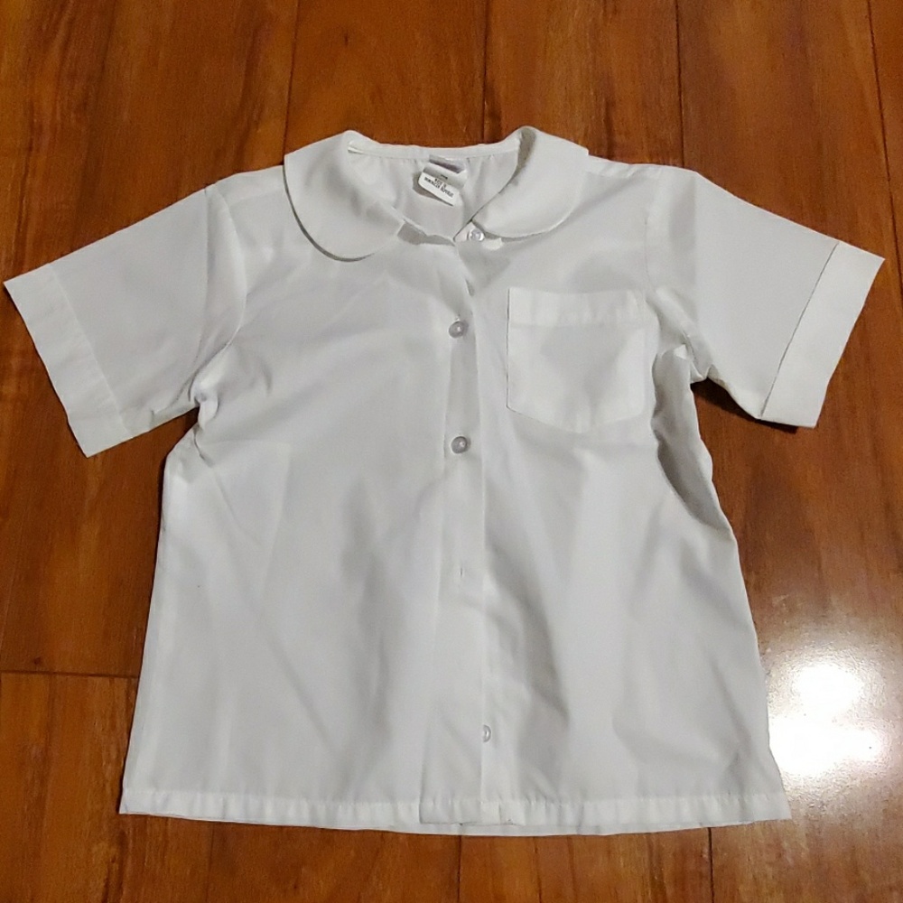 Girl Round Collar P/P Blouse